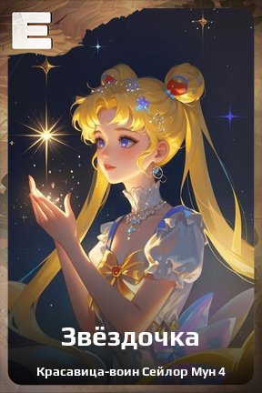 Карточка персонажа Звёздочка