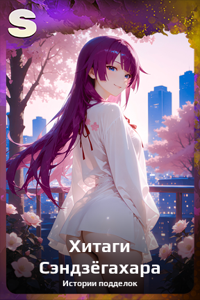 Карточка персонажа Хитаги Сэндзёгахара