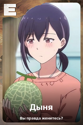 Карточка персонажа Дыня
