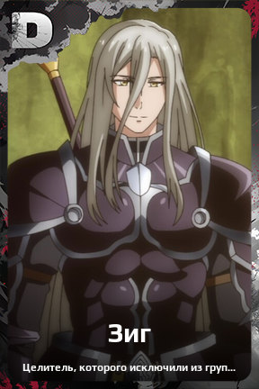 Карточка персонажа Зиг