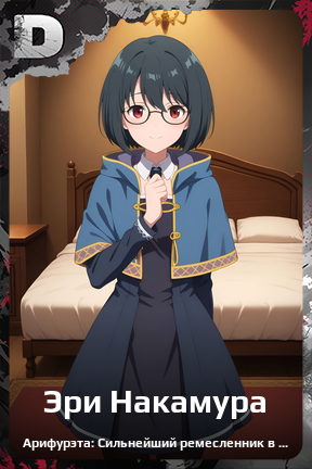 Карточка персонажа Эри Накамура