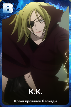 Карточка персонажа К.К.