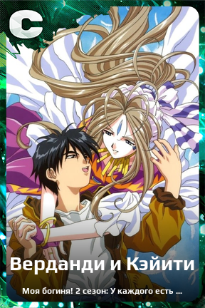 Карточка персонажа Верданди и Кэйити