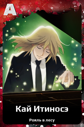 Карточка персонажа Кай Итиносэ
