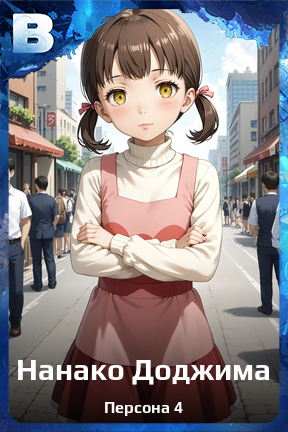 Карточка персонажа Нанако Доджима