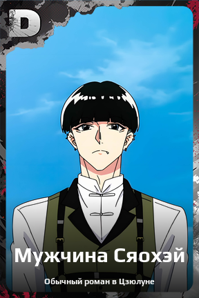 Карточка персонажа Мужчина Сяохэй