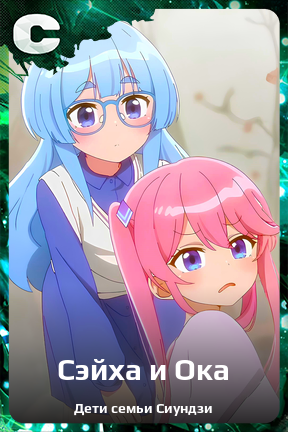 Карточка персонажа Сэйха и Ока