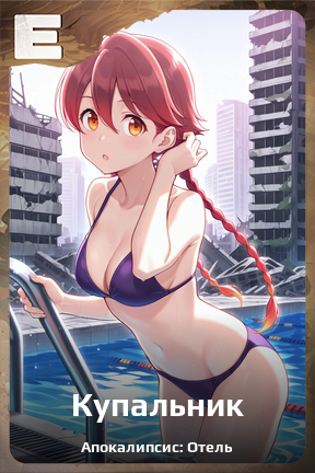 Карточка персонажа Купальник