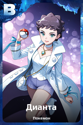 Карточка персонажа Дианта