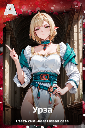 Карточка персонажа Урза