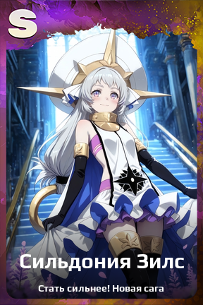 Карточка персонажа Сильдония Зилс