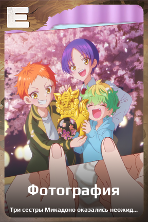 Карточка персонажа Фотография