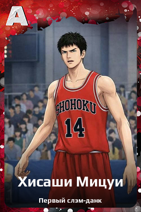 Карточка персонажа Хисаши Мицуи