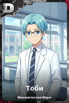 Карточка персонажа Тоби