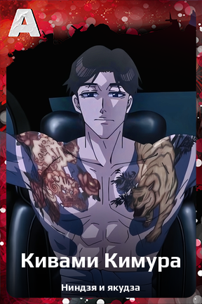 Карточка персонажа Кивами Кимура
