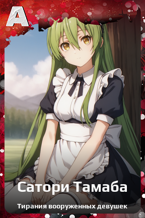 Карточка персонажа Сатори Тамаба