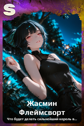 Карточка персонажа Жасмин Флеймсворт
