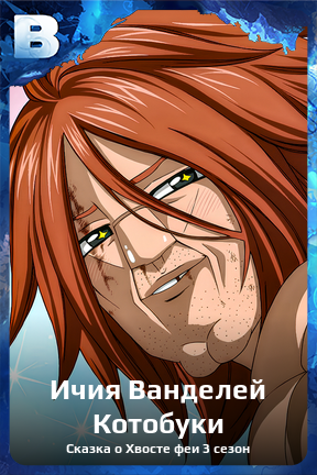 Карточка персонажа Ичия Ванделей Котобуки