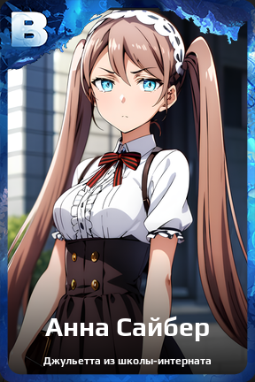 Карточка персонажа Анна Сайбер