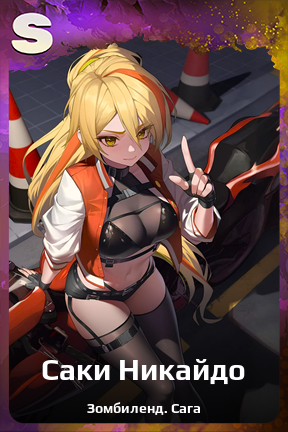 Карточка персонажа Саки Никайдо