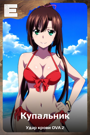 Карточка персонажа Купальник