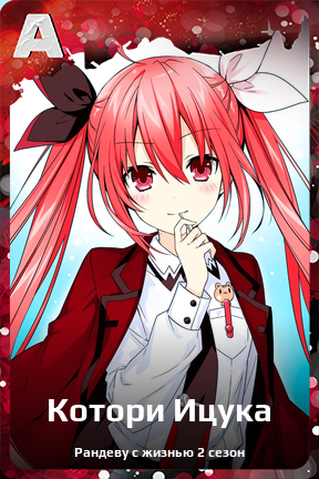 Карточка персонажа Котори Ицука