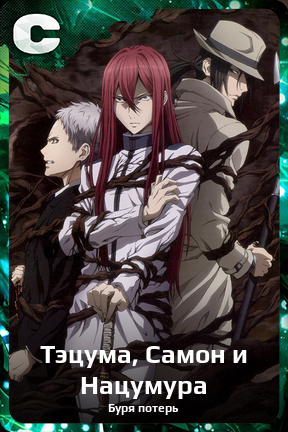 Карточка персонажа Тэцума, Самон и Нацумура