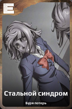 Карточка персонажа Стальной синдром