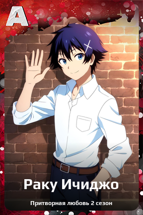 Карточка персонажа Раку Ичиджо