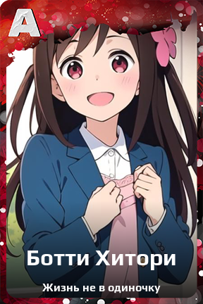 Карточка персонажа Ботти Хитори