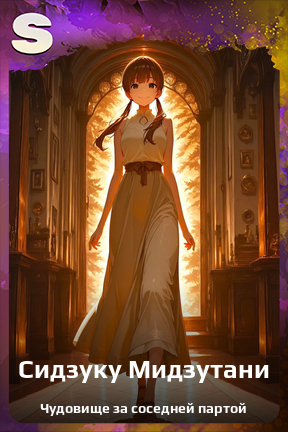 Карточка персонажа Сидзуку Мидзутани