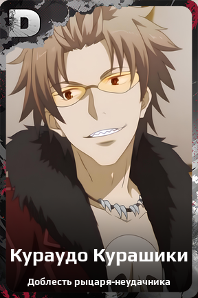 Карточка персонажа Кураудо Курашики