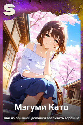 Карточка персонажа Мэгуми Като