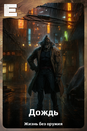 Карточка персонажа Дождь