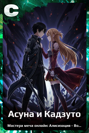 Карточка персонажа Асуна и Кадзуто
