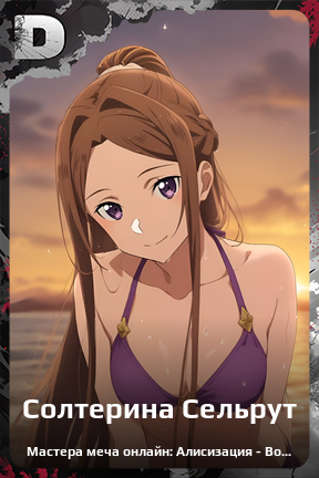 Карточка персонажа Солтерина Сельрут
