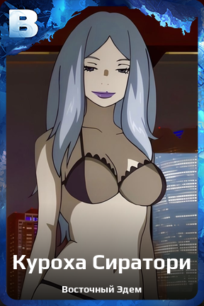 Карточка персонажа Куроха Сиратори