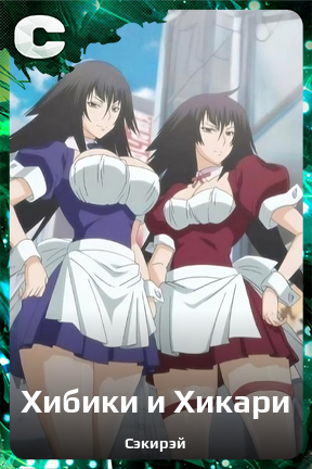 Карточка персонажа Хибики и Хикари