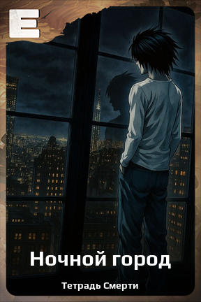 Карточка персонажа Ночной город