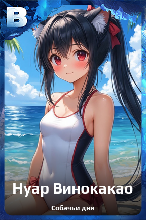 Карточка персонажа Нуар Винокакао