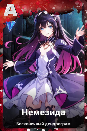 Карточка персонажа Немезида