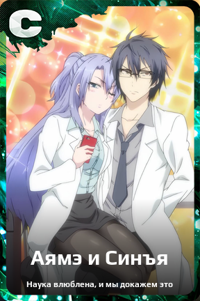 Карточка персонажа Аямэ и Синъя