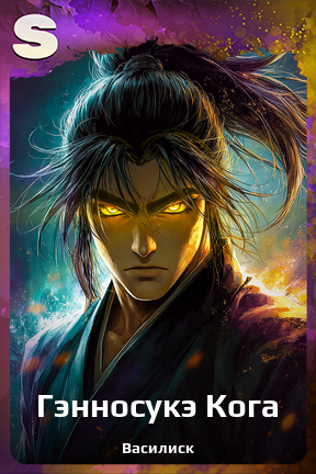 Карточка персонажа Гэнносукэ Кога