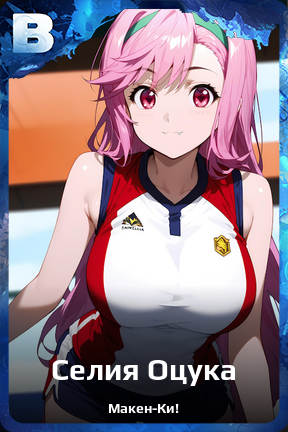 Карточка персонажа Селия Оцука