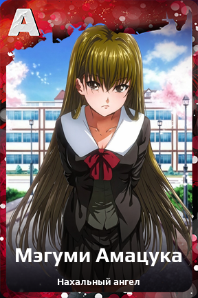 Карточка персонажа Мэгуми Амацука
