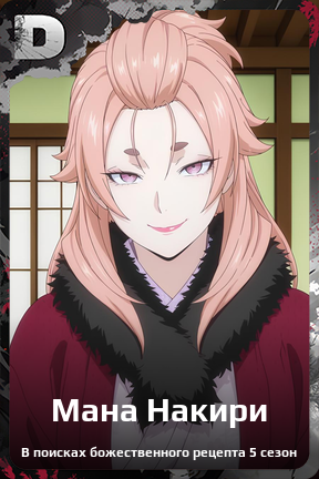 Карточка персонажа Мана Накири