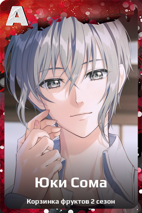 Карточка персонажа Юки Сома