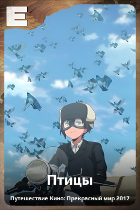 Карточка персонажа Птицы