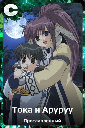 Карточка персонажа Тока и Аруруу