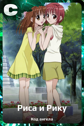 Карточка персонажа Риса и Рику